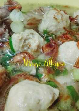 9. Sayur Bakso Balungan Ayam