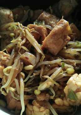 Tumis 3T (toge tahu tempe)