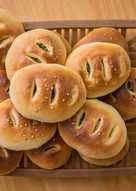 Roti ham kucai ala Bakery terkenal Korea 62thn. Bahan simple