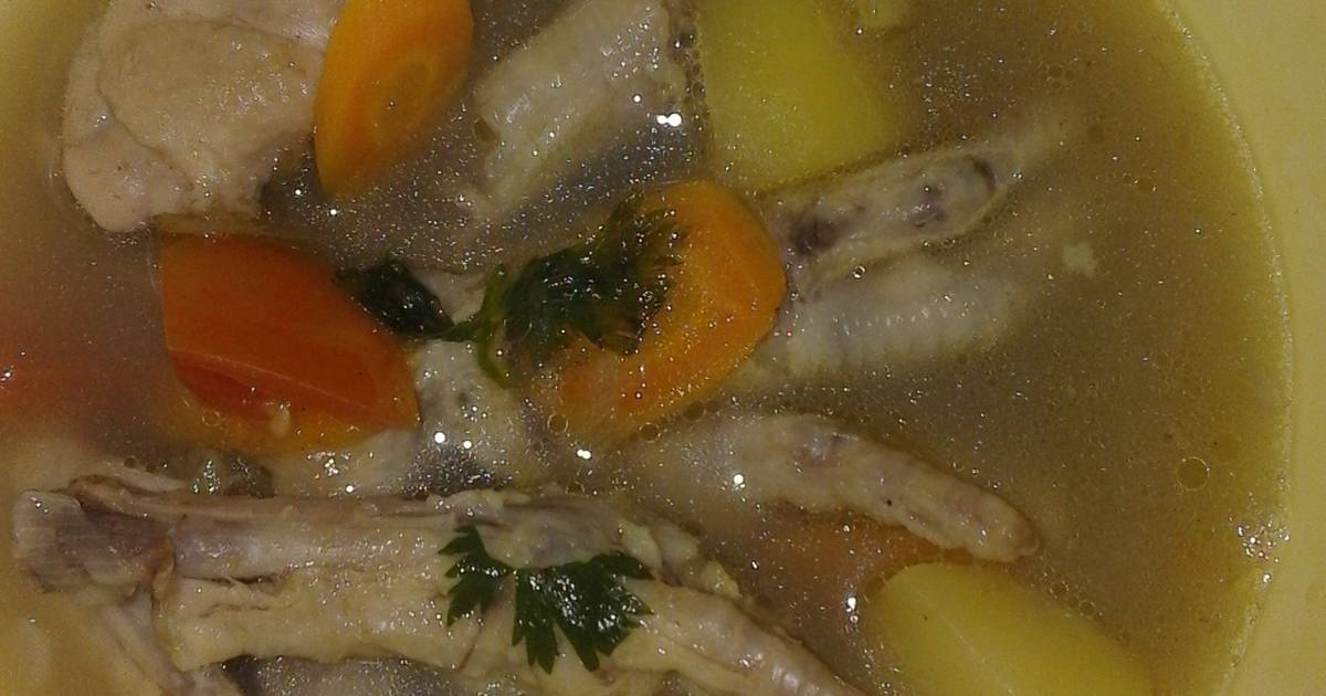 Resep Sop Ayam Seadanya ala EkaWati Usman (Mama MauLida)