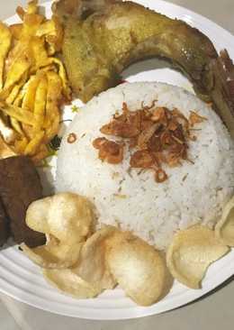 Nasi uduk rice cooker