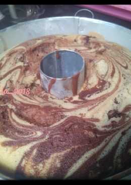 Marmer cake putih telur