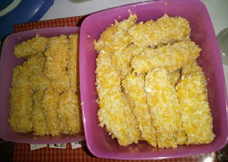 Resep Nugget Ayam Wortel Keju (menu anak) oleh Ayu 