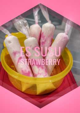 Es Lilin Sutra (susu strawberry)