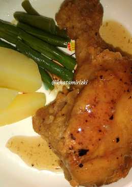 Ayam Crispy Saus Steak Ala2