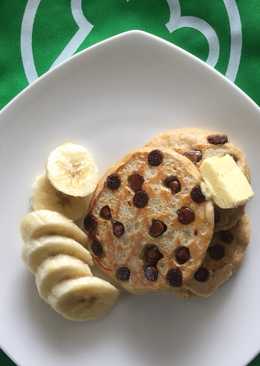 Oat Banana Pancake #pr_bananakeik