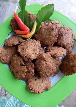 Menjeng tempe daun jeruk