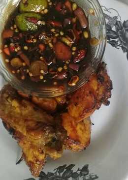Ayam bakar sambal kecap