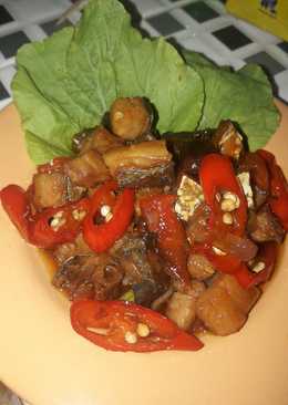 Ikan Asin Telang Asam Manis