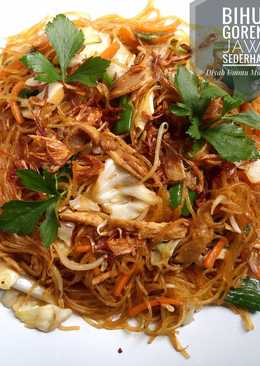 Bihun Goreng Jawa Sederhana