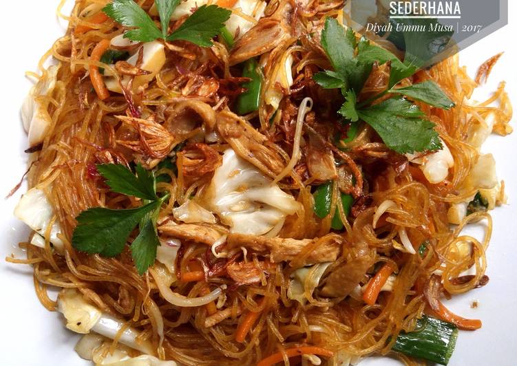 resep masakan Bihun Goreng Jawa Sederhana