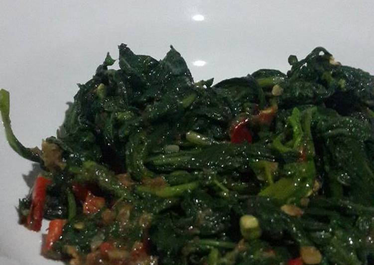 resep makanan Plecing gonde