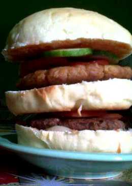 Homemade Burger Tempe Enak Mudah dan Cepat