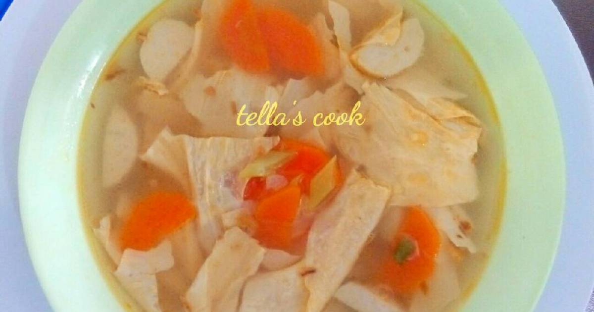 Sup kembang tahu - 62 resep - Cookpad