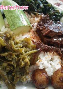 Sambel ijo Nasi Padang