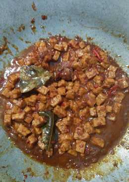 Ponggol tegal (sambal goreng tempe kecap)