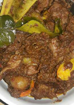 Daging semur teriyaki