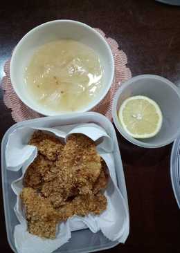 Dori goreng oat with lemon sauce ðŸ‹