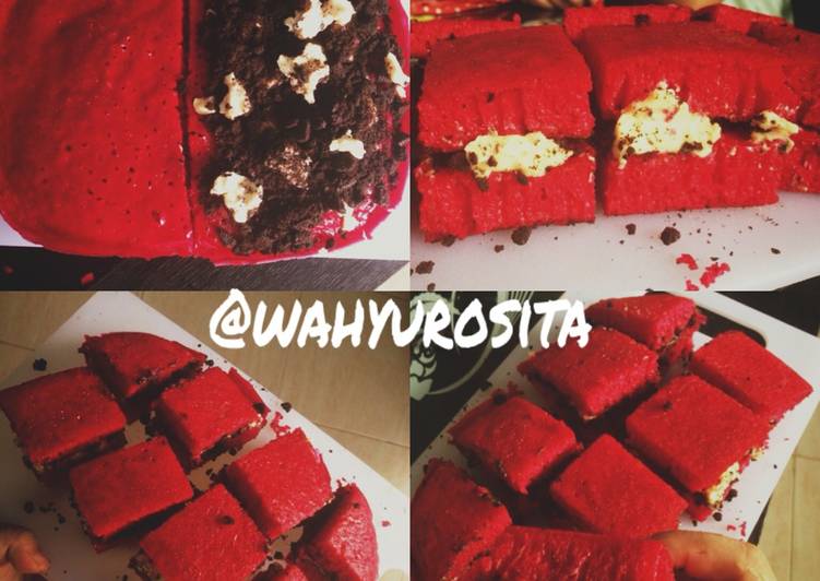 gambar untuk resep makanan Martabak Red Velvet Oreo Cream Cheese