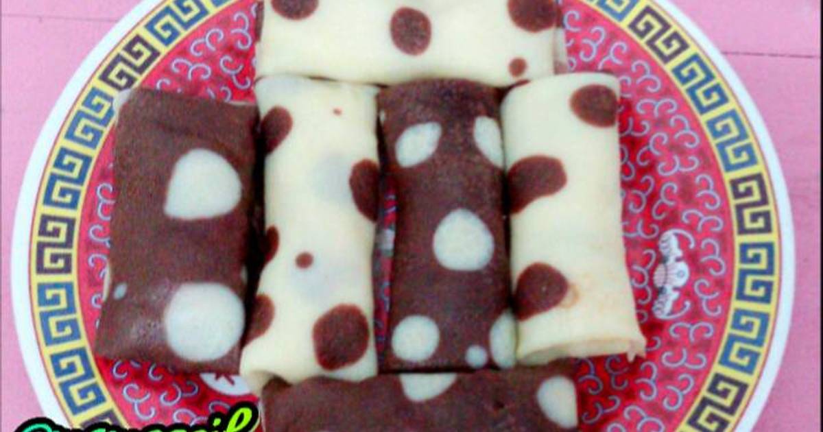 Resep Dadar Gulung Polkadot  oleh Yantie Mamicecil Cookpad