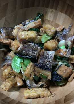 Tumis Ikan Asin Gabus Cabe Hijau