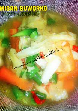 Tumisan BuWorKo (buncis-wortel-kol)