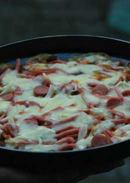 Fries potato pizza