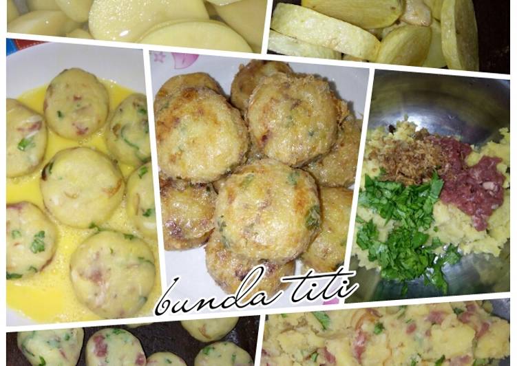 resep masakan Prekedel kentang