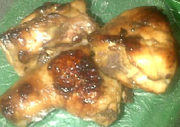 gambar untuk resep makanan Ayam bakar teplon ekspres