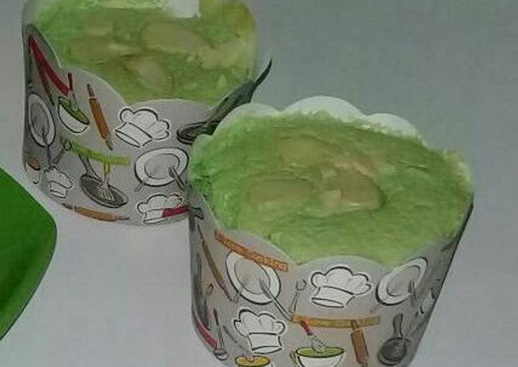 bahan dan cara membuat Chiffon Cup Cake Pandan #pr_AnekaChiffon