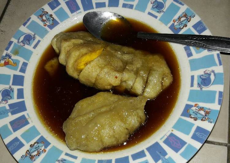 cara membuat Pempek Dos (tanpa ikan)