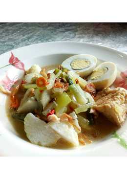 Lontong kupat sayur enak