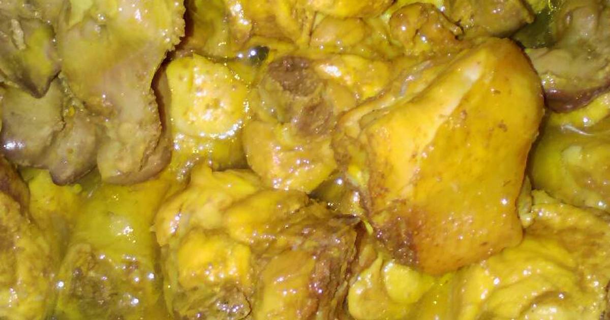 197 resep ayam ungkep bumbu kuning enak dan sederhana 