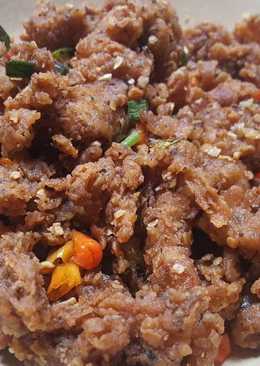 Jamur Tiram Crispy Cabai Garam