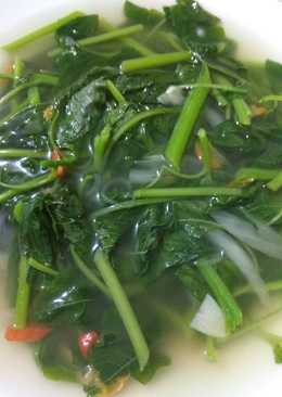 Sayur bening KAPES (kangkung pedasss)