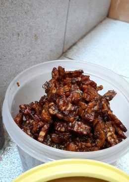 Oseng tempe kering
