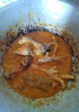 Kepala ceker ayam rica2 maknyooss