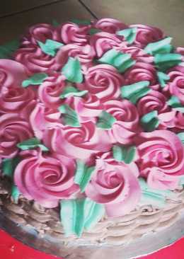 Kue bolu/basic birthday cake