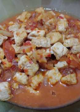 Tahu Masak Saus Padang