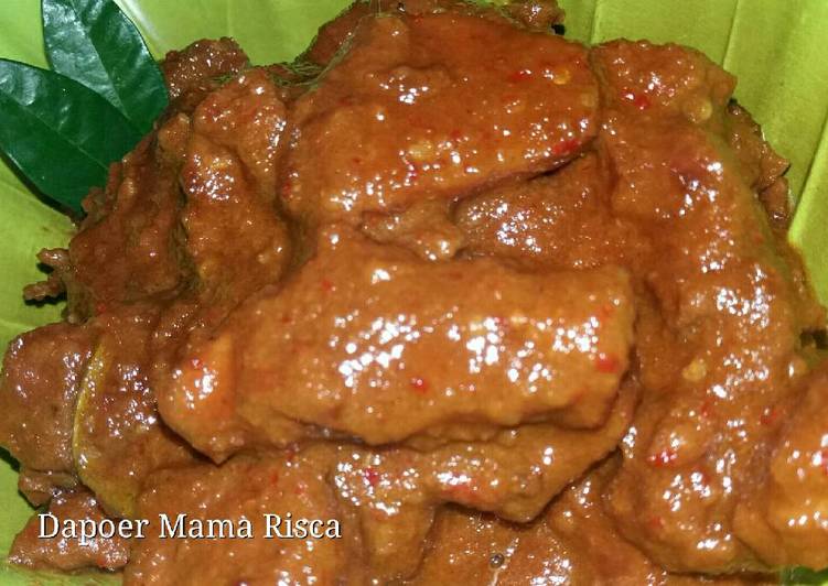 Resep Rendang daging sapi By Marisca Novalinda