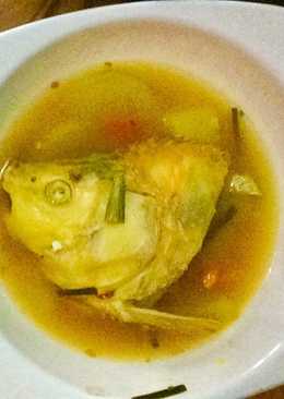 Sayur asem kuning kepala tombro