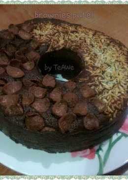 Brownies putih telur