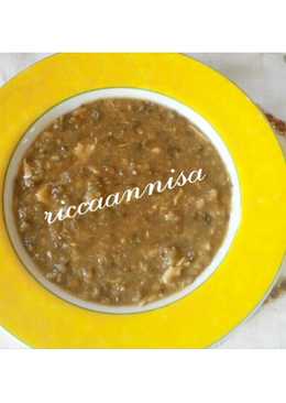 Bubur kacang ijo kental creamy