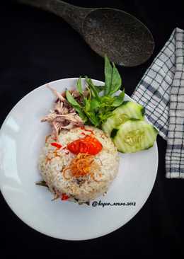 Nasi liwet/Sego liwet magic com