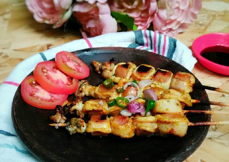 Resep Cumi Bakar Kekinian