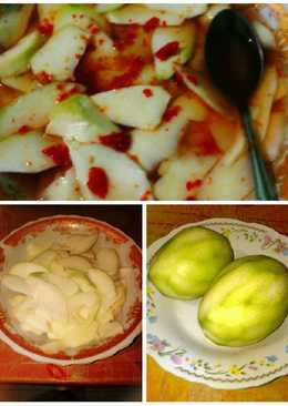 Asinan buah mangga segarr