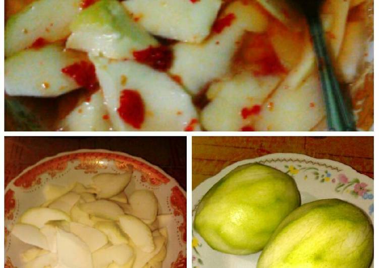 resep masakan Asinan buah mangga segarr