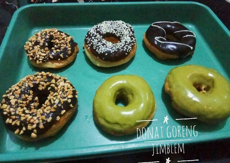 resep masakan Donat Goreng Jimblem