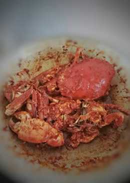 Kepiting Bangkang Saus Telor