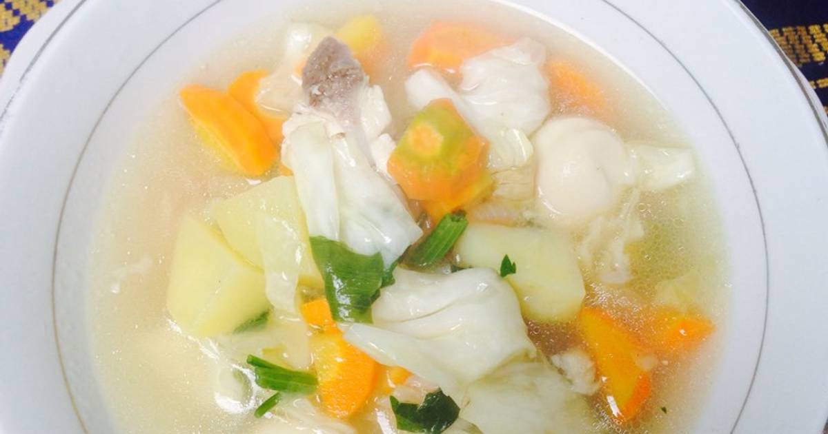 Resep Sop ayam telur puyuh ala Umma Galeel